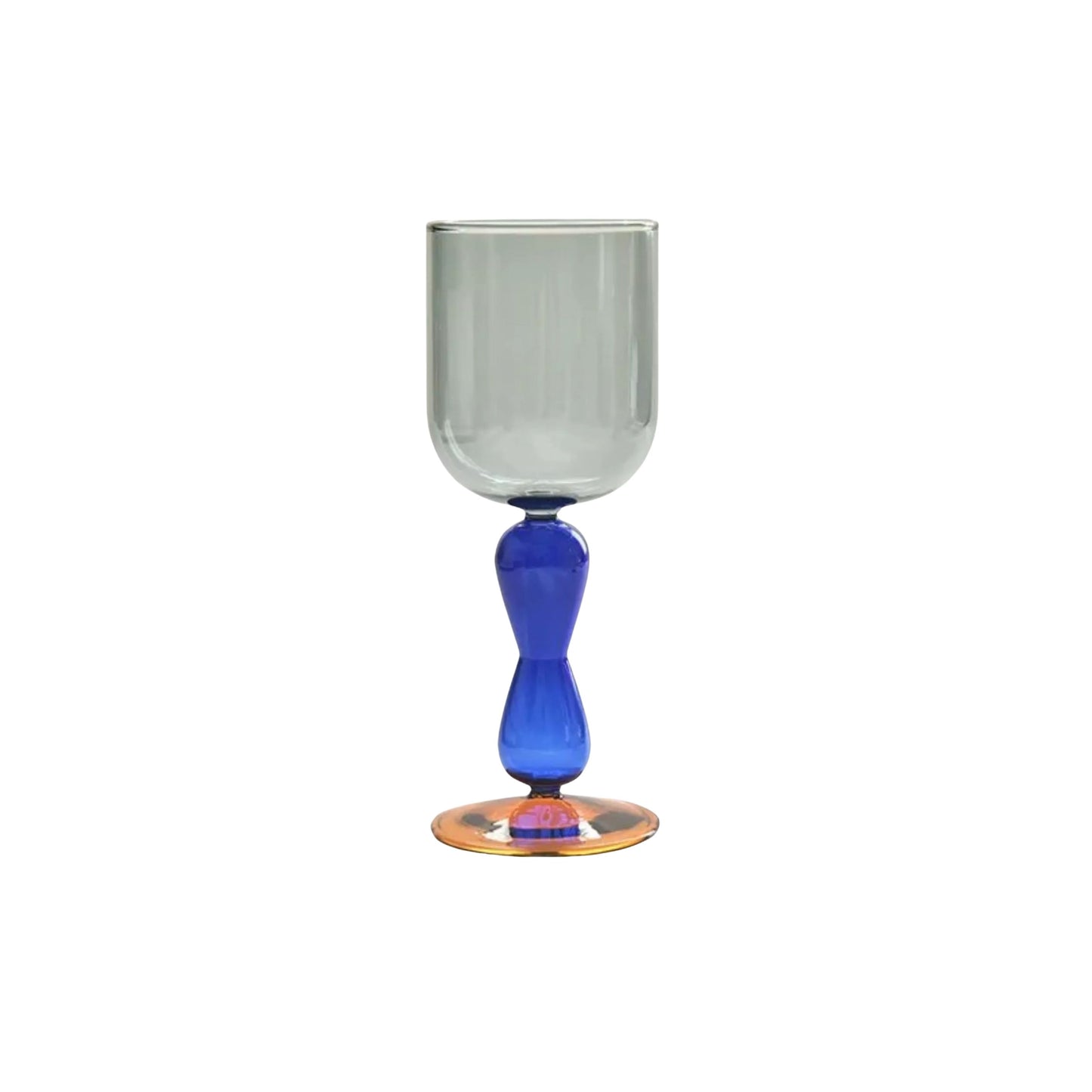 Copa de vino de color retro