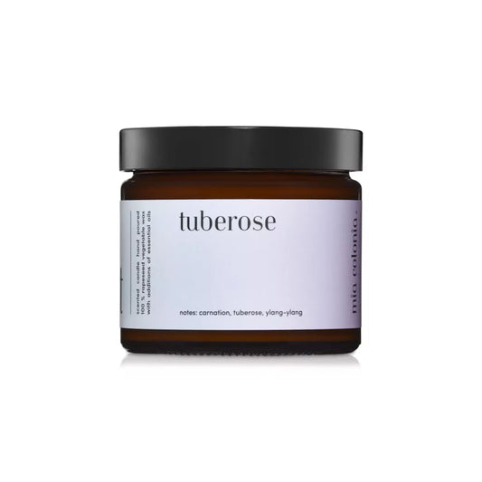 Vela perfumada "Nardo" cera de colza 100% natural 250g